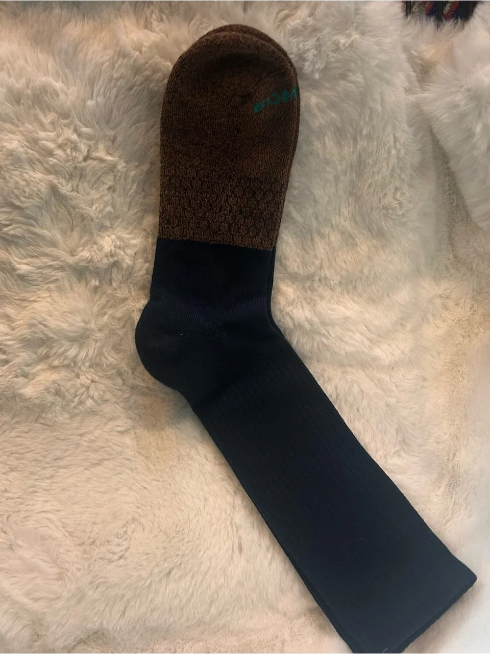 Bombas Men's Brand New XL Marl Calf Socks